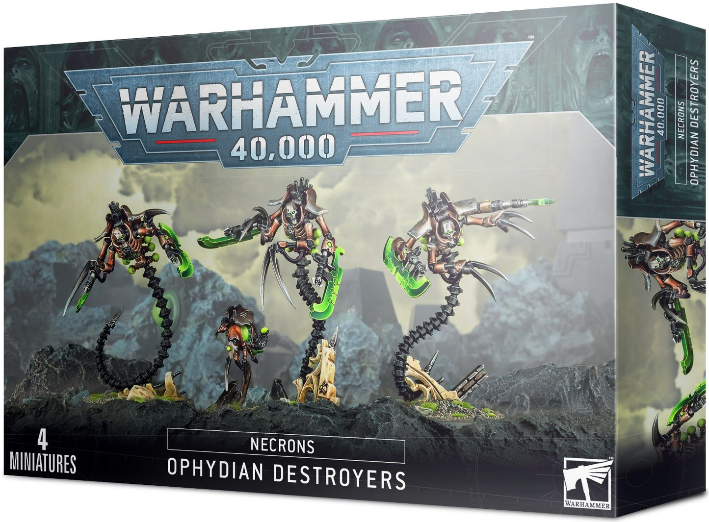Warhammer 40K - Necrons: Ophydian Destroyers [PLAS] - Warhammer Box Sets Sealed
