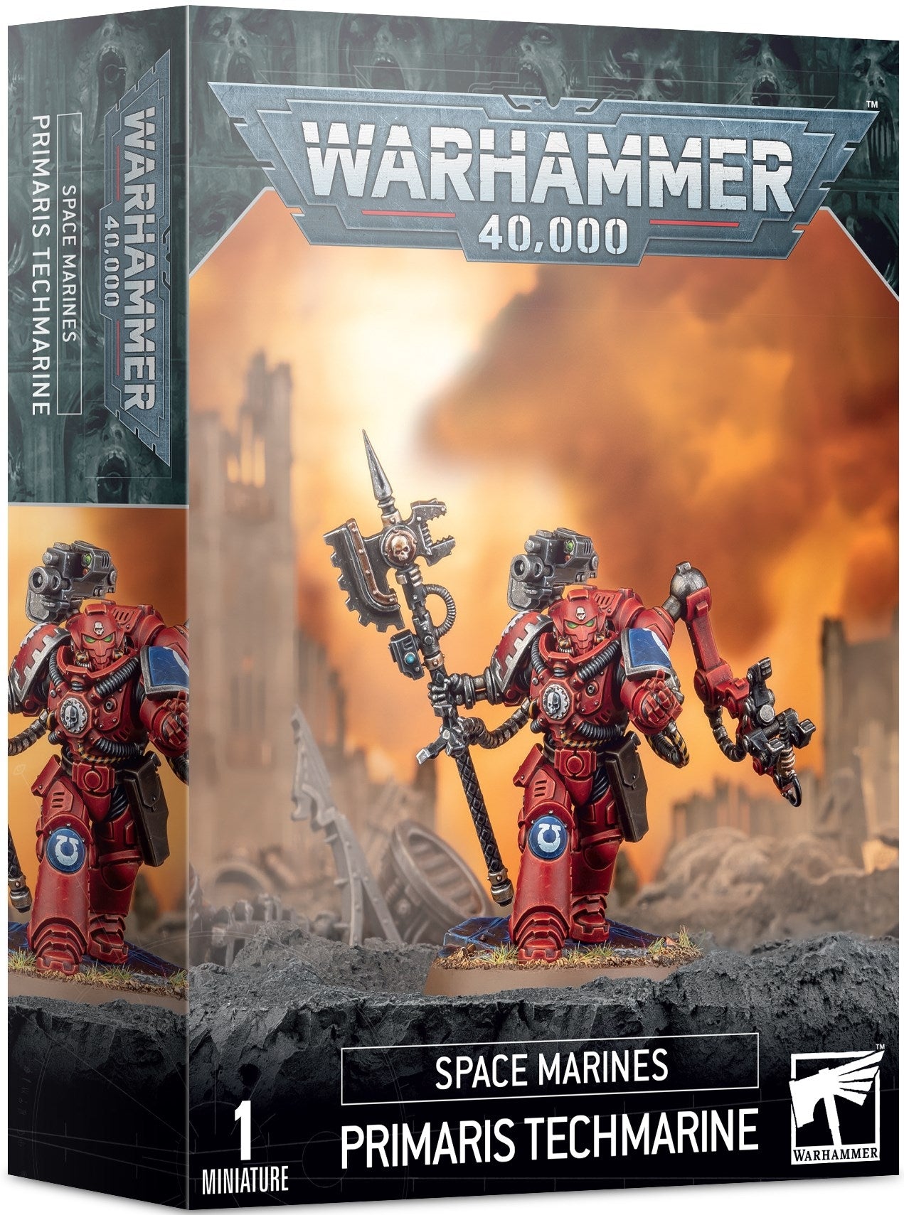 Warhammer 40K - Space Marines: Primaris Techmarine [PLAS] - Warhammer Box Sets Sealed