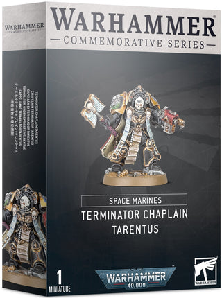 Warhammer 40K - Space Marines: Terminator Chaplain Tarentus [PLAS] - Warhammer Box Sets Sealed