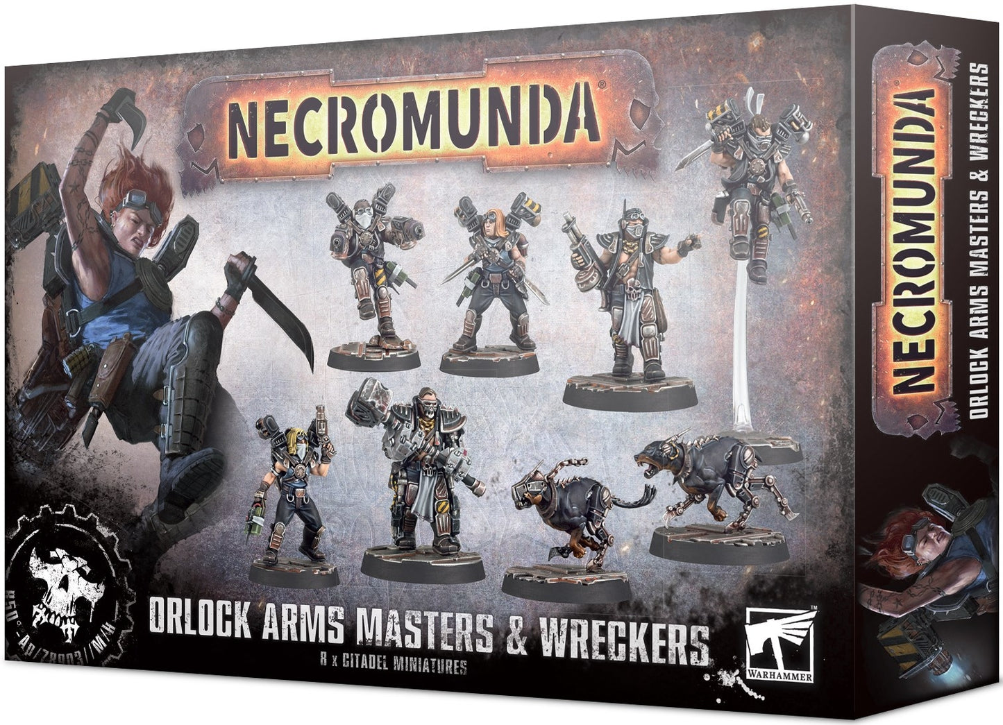Necromunda - Orlock Arms Masters & Wreckers [PLAS] - Warhammer Box Sets Sealed
