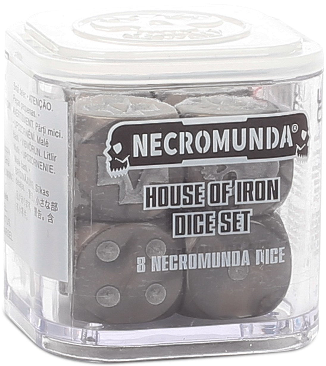 Necromunda: House of Iron Dice Set (8-Pack) [ACCS] - Warhammer Game Accessories Sealed