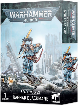 Warhammer: 40K - Space Wolves: Ragnar Blackmane [PLAS] - Warhammer Box Sets Sealed