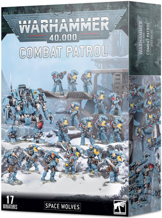 Warhammer: 40K - Combat Patrol: Space Wolves [PLAS] - Warhammer Box Sets Sealed