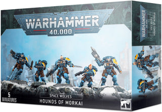 Warhammer: 40K - Space Wolves: Hounds of Morkai [PLAS] - Warhammer Box Sets Sealed