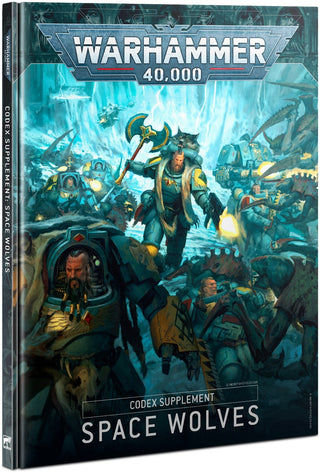 Warhammer 40K - Codex: Space Wolves [CODE] - Warhammer Books Sealed