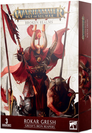 Warhammer: Age of Sigmar - Broken Realms: Gresh’s Iron Reapers [PLAS] - Warhammer Box Sets Sealed