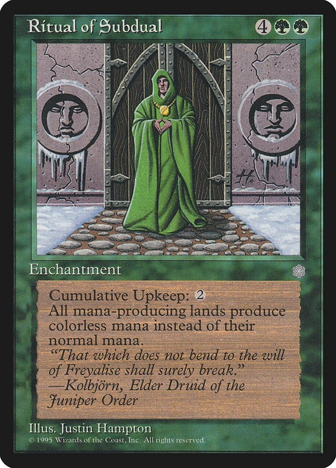 Ritual of Subdual [ICE] - MTG Single