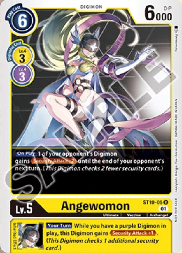 Angewomon (Tamer Goods Set Angewomon & LadyDevimon) (1005) [ST-10] - Digimon Card Game Single