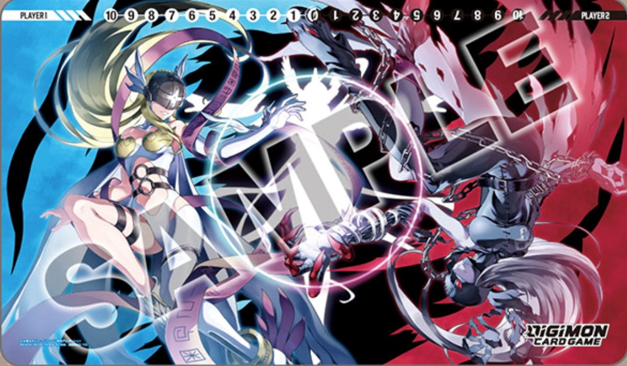 Digimon Card Game: Tamer Goods Set Angewomon & LadyDevimon Playmat - Playmats Sealed