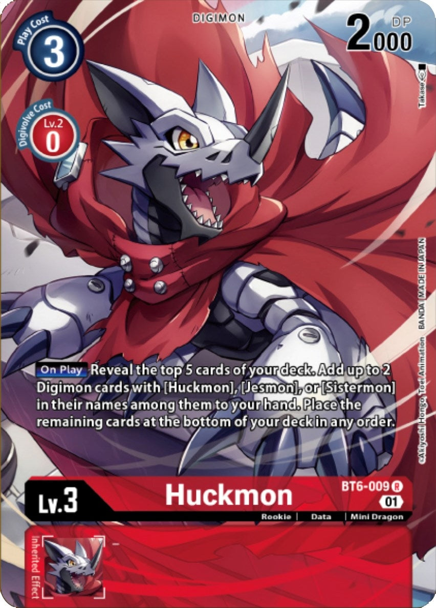 Huckmon (Digimon Royal Knights Card Set) (6009) [BT06] - Digimon Card Game Single