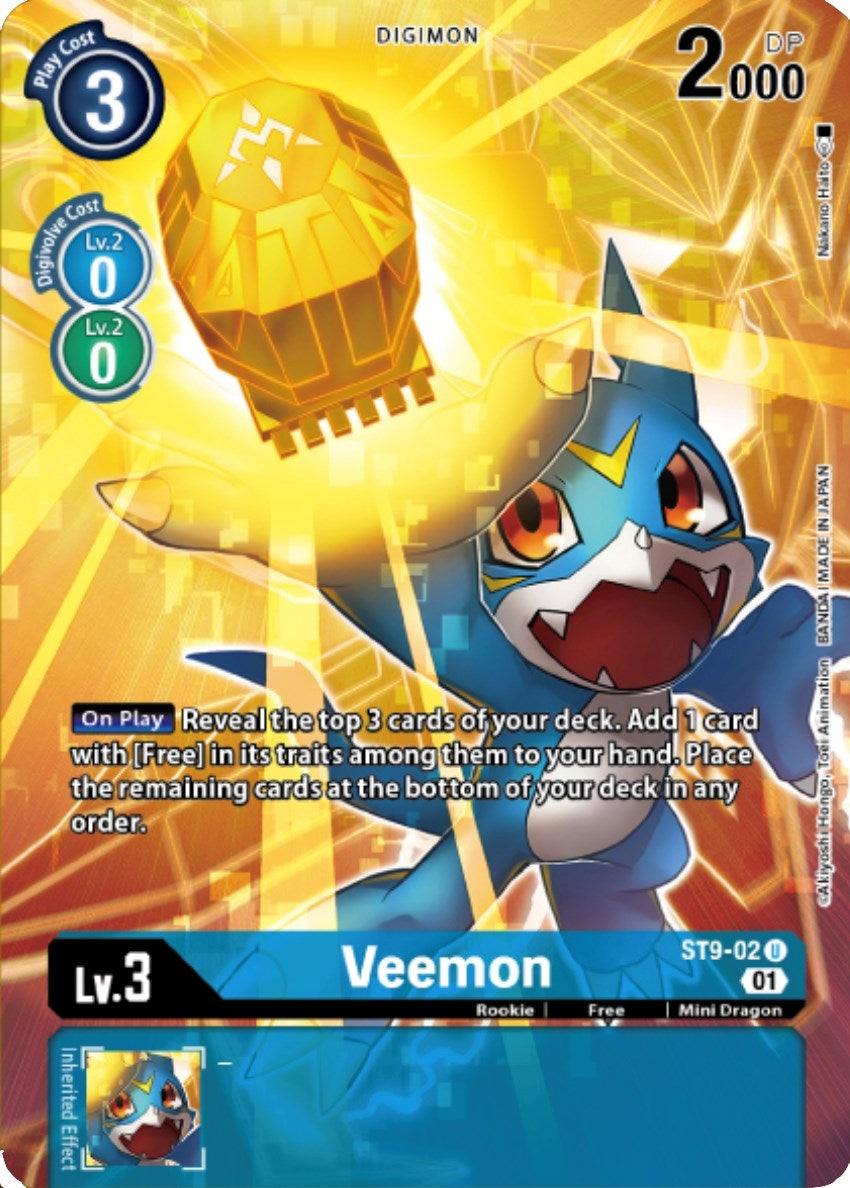 Veemon (Digimon Royal Knights Card Set) (902) [ST-9] - Digimon Card Game Single