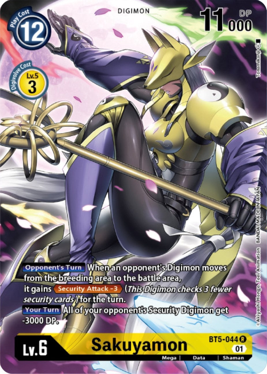 Sakuyamon (Digimon Card Game Deck Box Set) (5044) [BT05] - Digimon Card Game Single