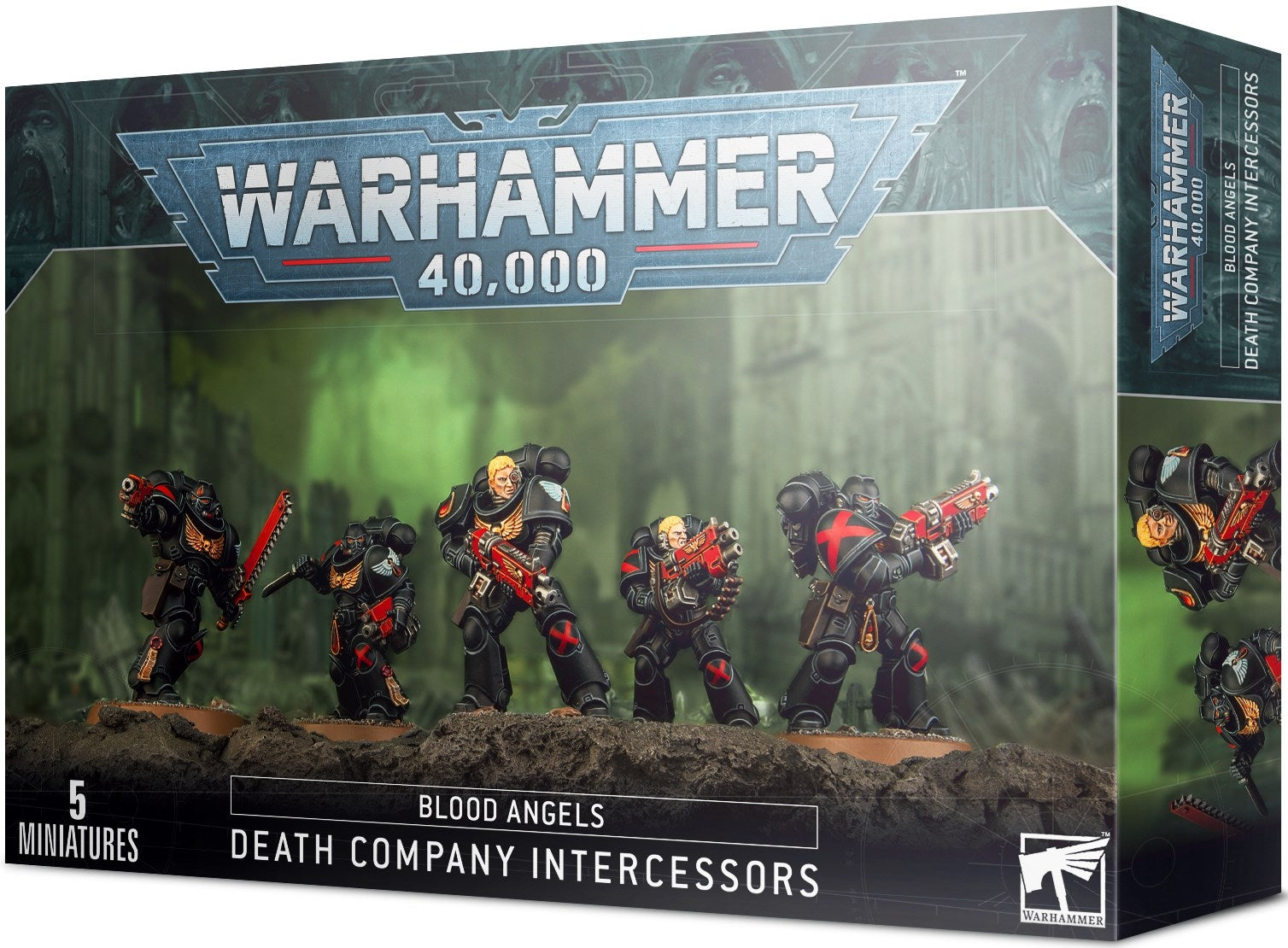 Warhammer: 40K - Blood Angels: Death Company Intercessors [PLAS] - Warhammer Box Sets Sealed