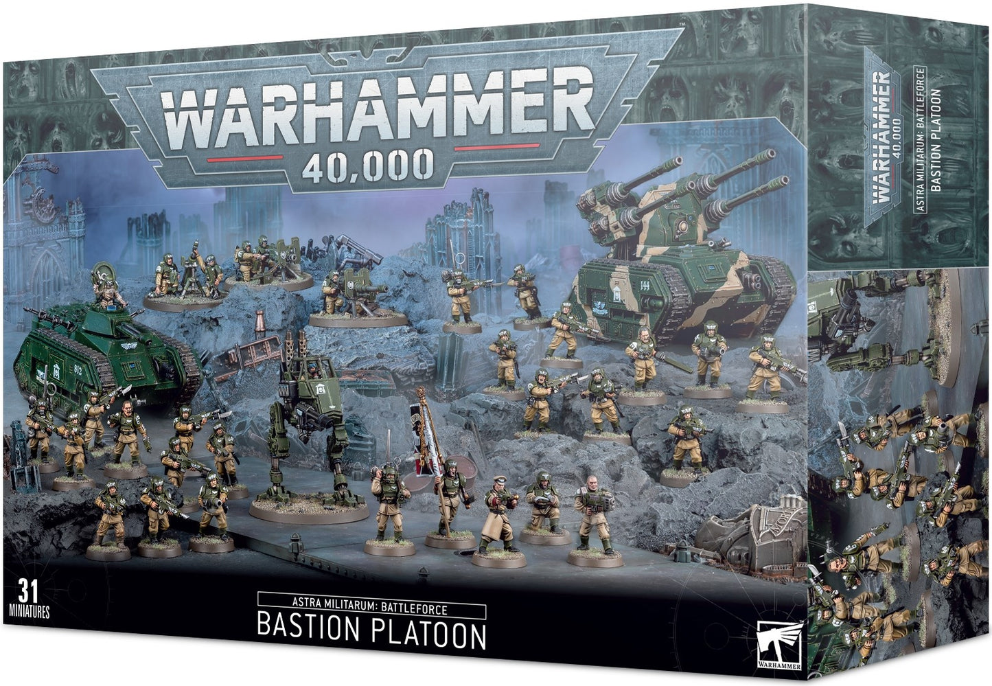 Warhammer: 40K - Astra Militarum: Battleforce - Bastion Platoon [PLAS] - Warhammer Box Sets Sealed