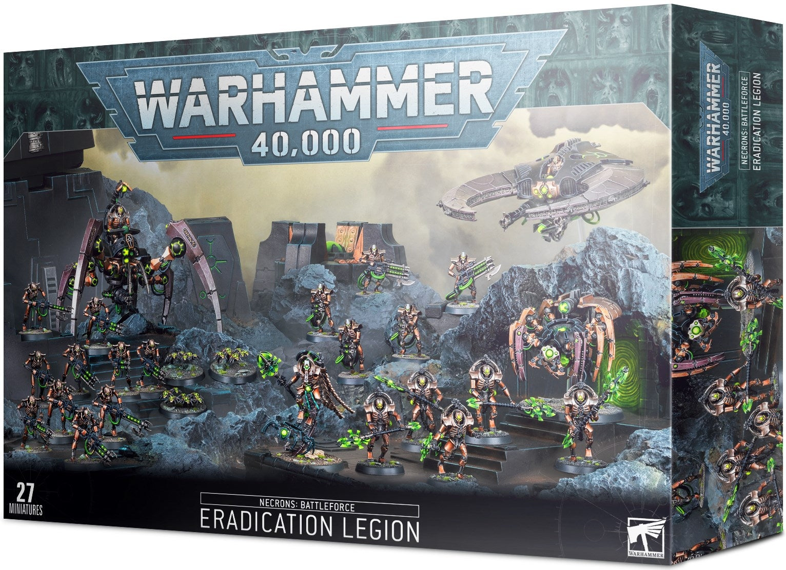 Warhammer: 40K - Necrons: Battleforce - Eradication Legion [PLAS] - Warhammer Box Sets Sealed