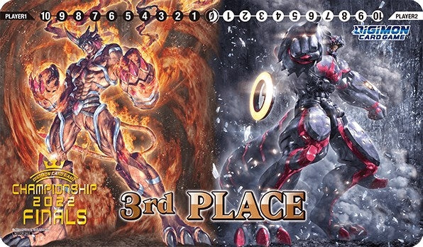 Digimon Card Game: 2022 Final Championships 3rd Place Playmat - Playmats Sealed