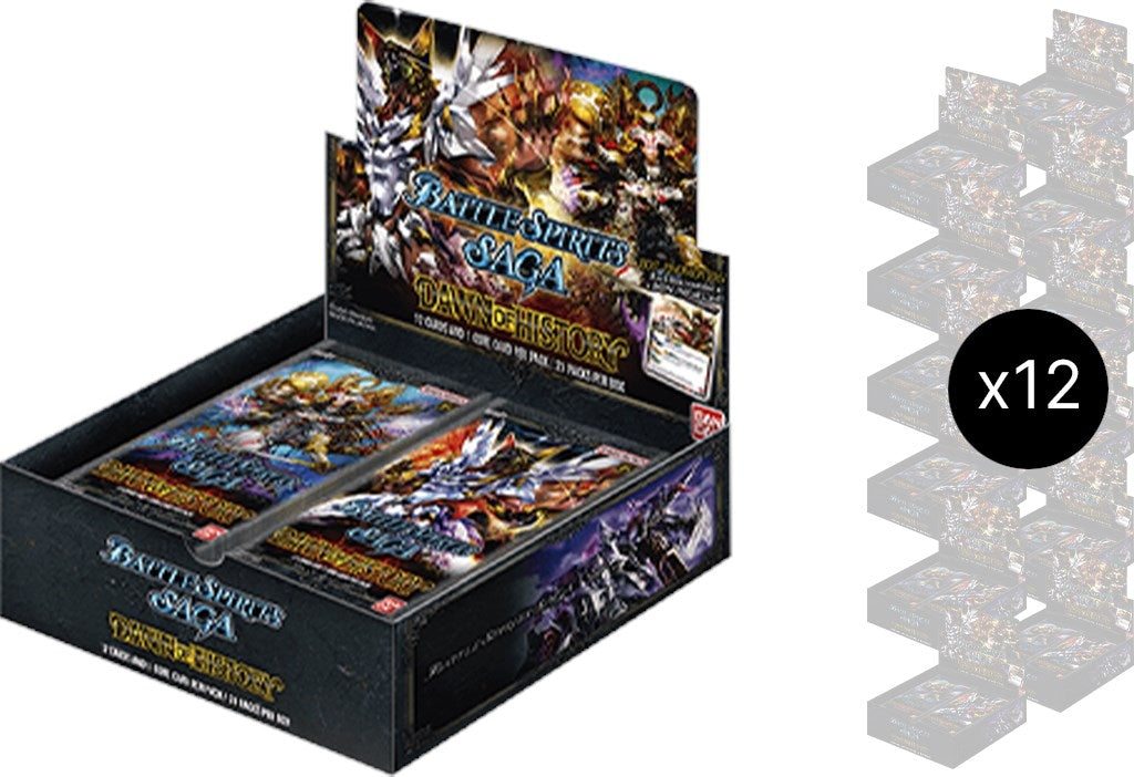 Dawn of History Booster Box Case [BSS01] - Battle Spirits Saga Sealed