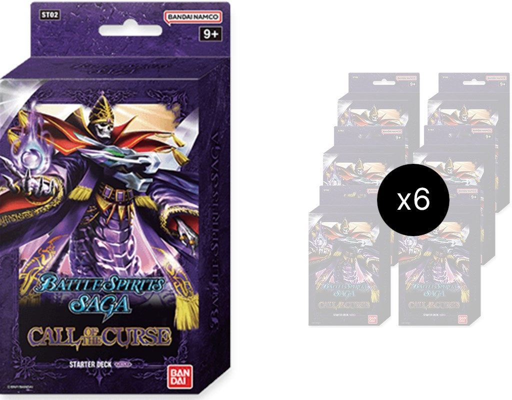 Starter Deck 2: Call of the Curse Display [ST02] - Battle Spirits Saga Sealed