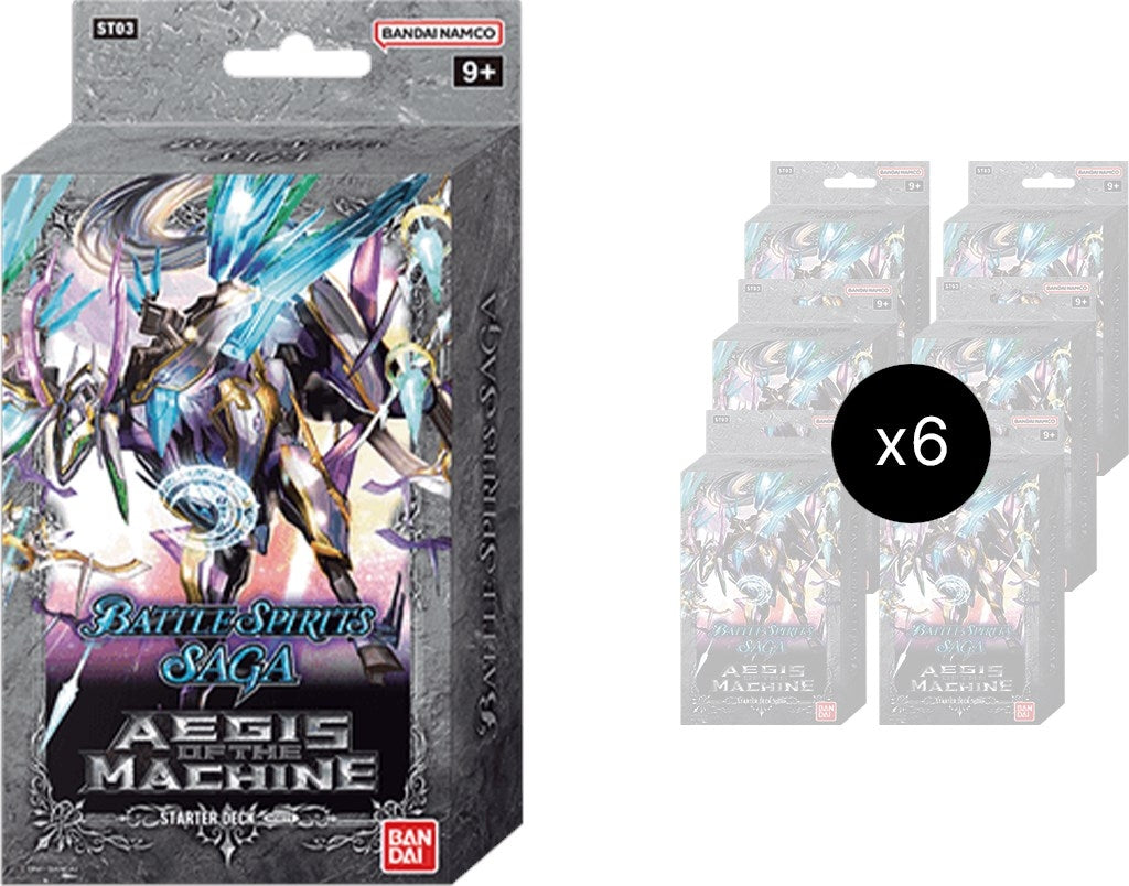 Starter Deck 3: Aegis of the Machine Display [ST03] - Battle Spirits Saga Sealed