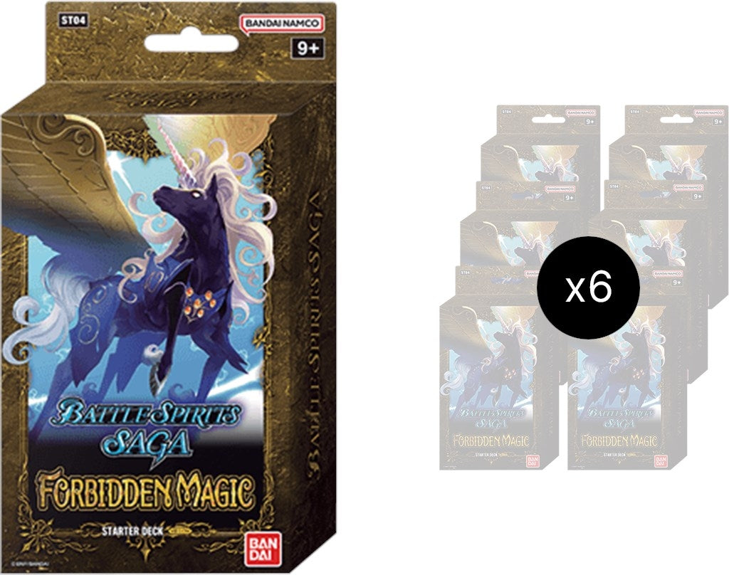 Starter Deck 4: Forbidden Magic Display [ST04] - Battle Spirits Saga Sealed