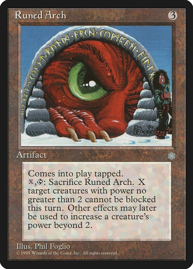 Runed Arch [ICE] - MTG Single