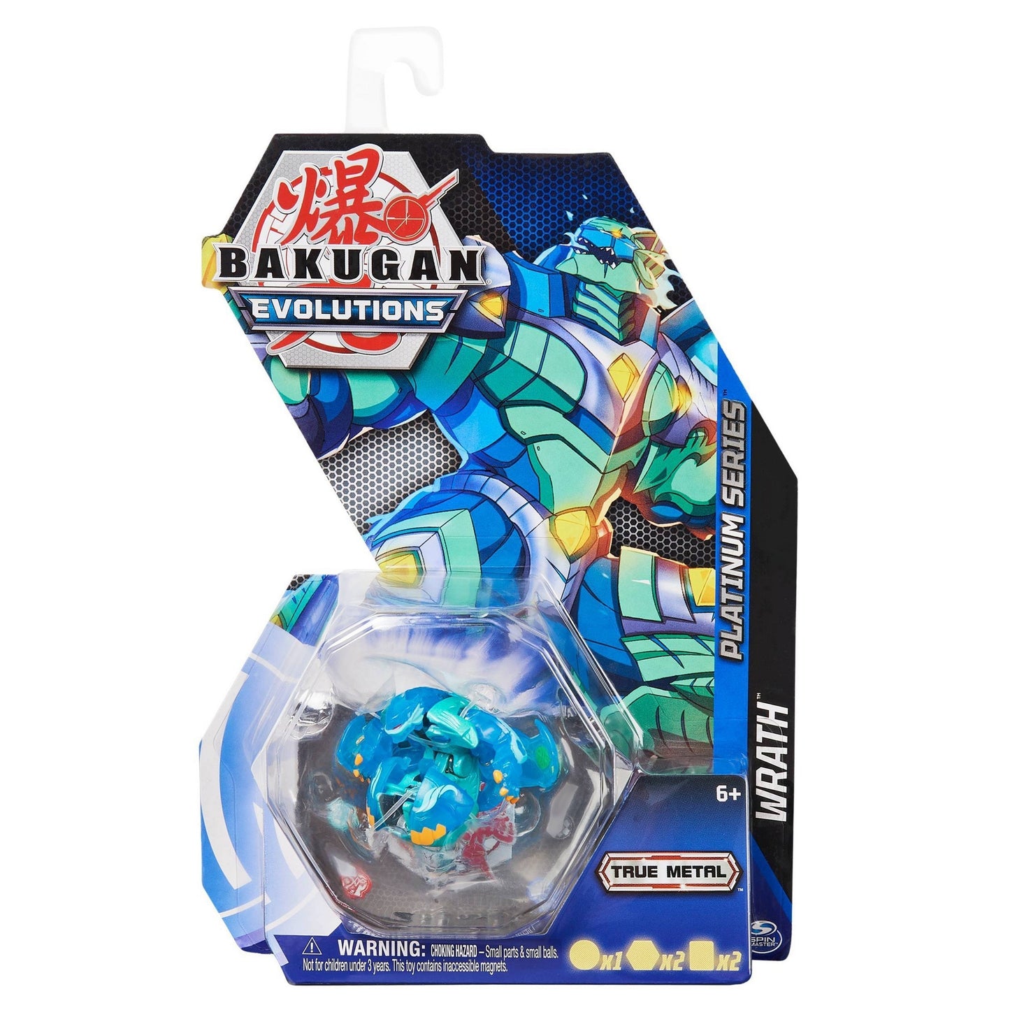 Platinum Series Bakugan Single Pack - Aquos Platinum Wrath [EVO] - Bakugan TCG Sealed