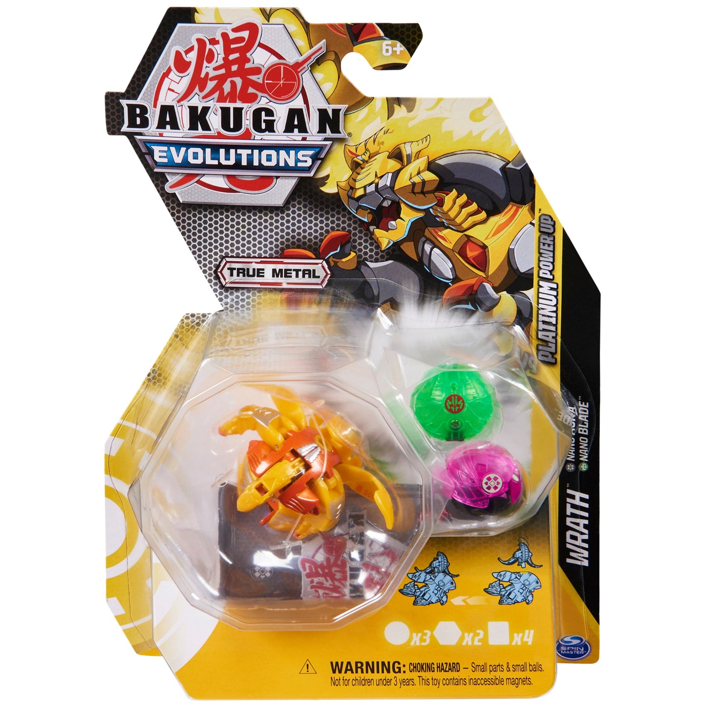 Bakugan Platinum Power Up Pack - Aurelus Platinum Wrath [EVO] - Bakugan TCG Sealed