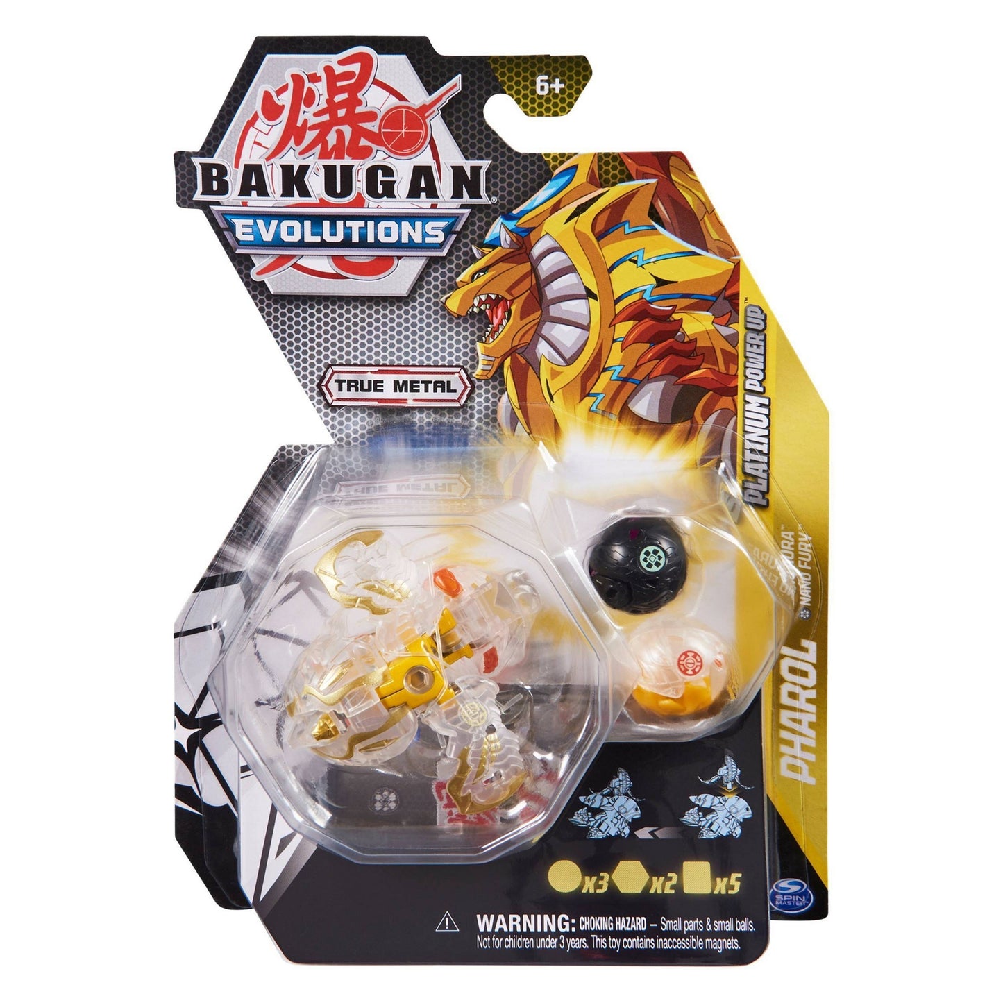 Bakugan Platinum Power Up Pack - Diamond Platinum Neo Pharol [EVO] - Bakugan TCG Sealed