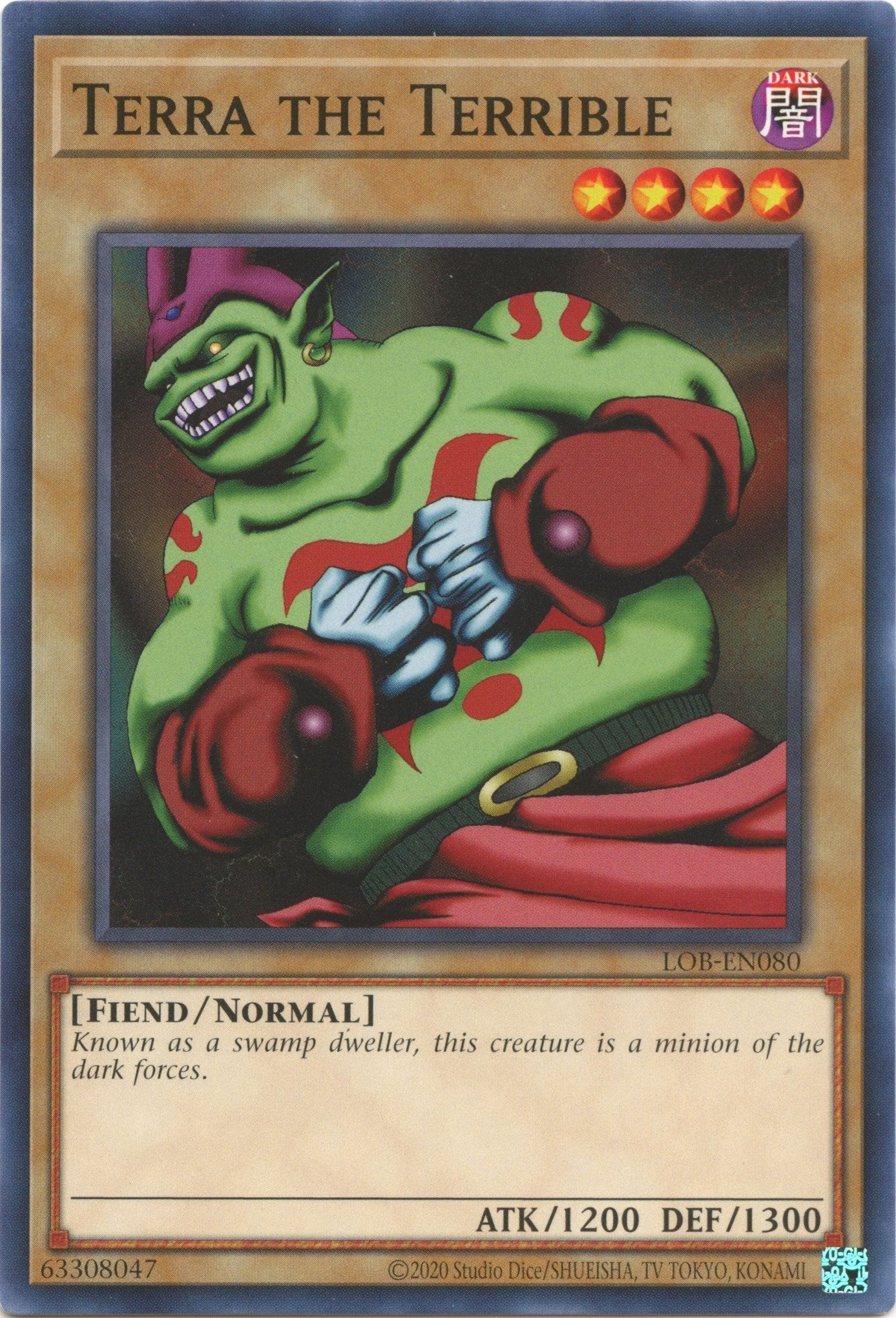Terra the Terrible (80) (LOB-EN) - YuGiOh Single
