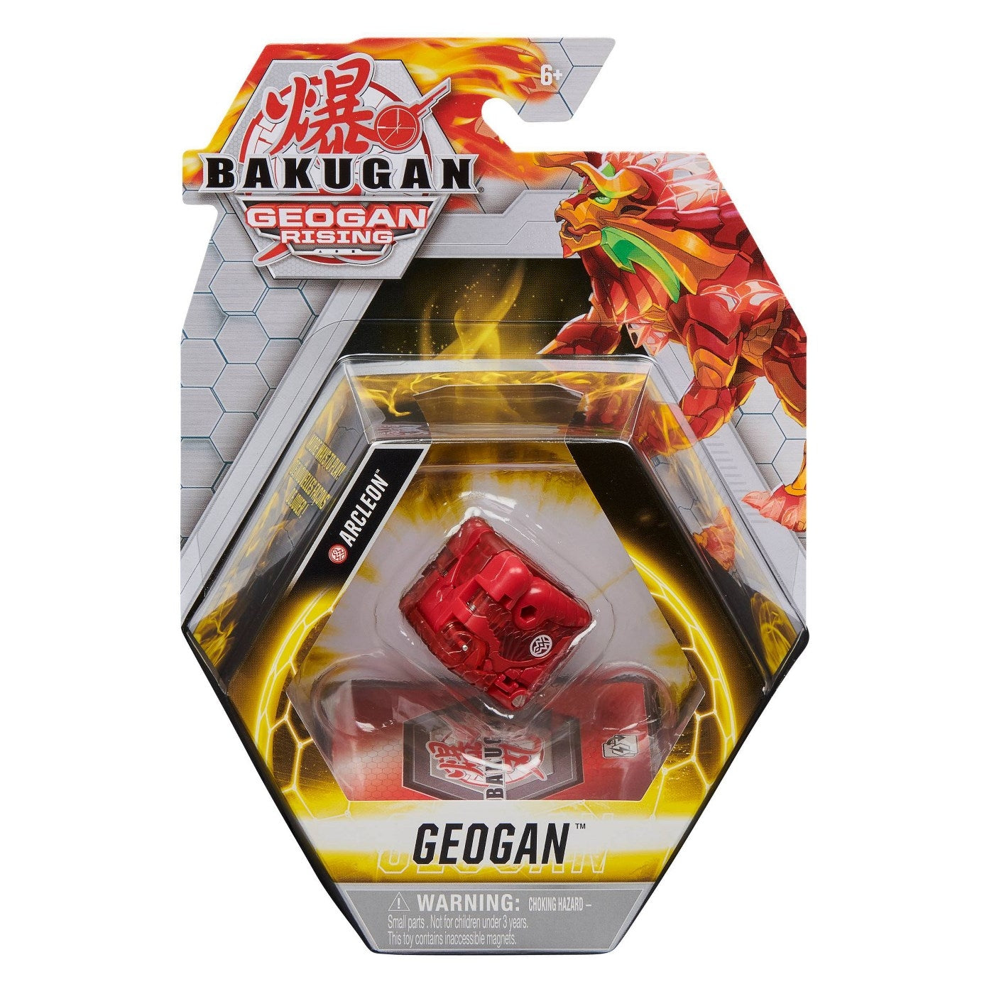 Bakugan Geogan Single Pack - Pyrus Arcleon [GR] - Bakugan TCG Sealed