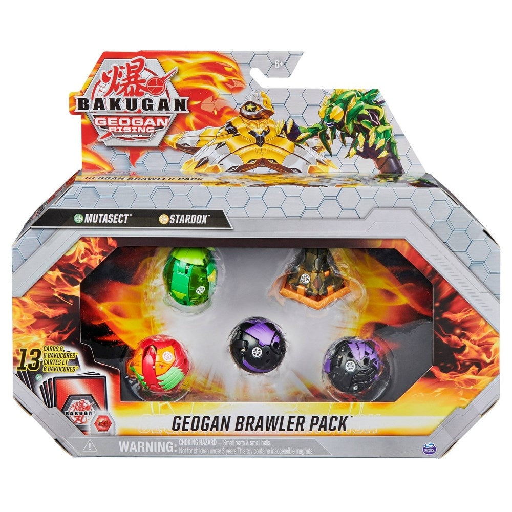 Bakugan Geogan Rising Brawler Pack - Aurelus Stardox Ventus Mutasect [GR] - Bakugan TCG Sealed