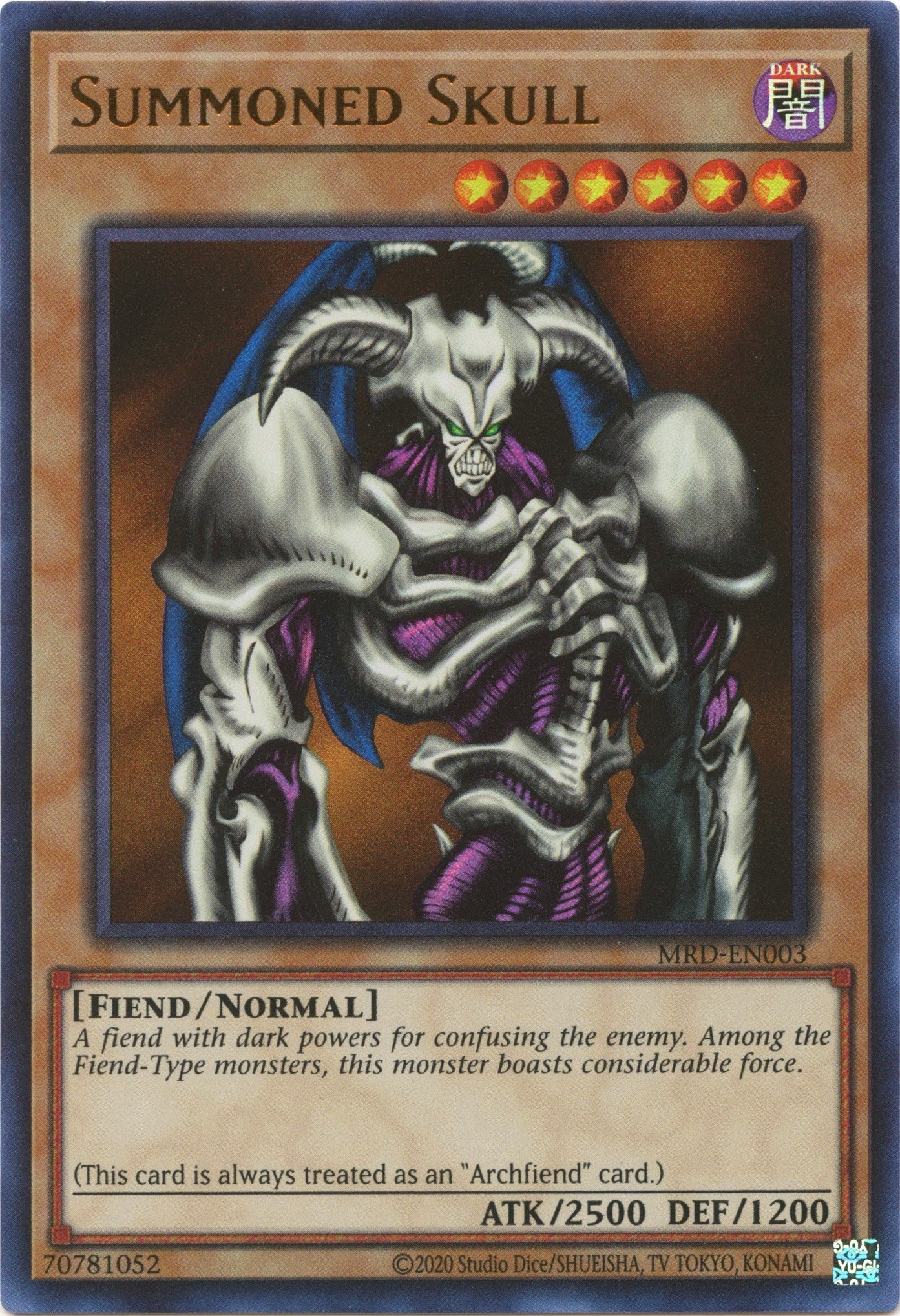 Summoned Skull (3) (MRD-EN) - YuGiOh Single
