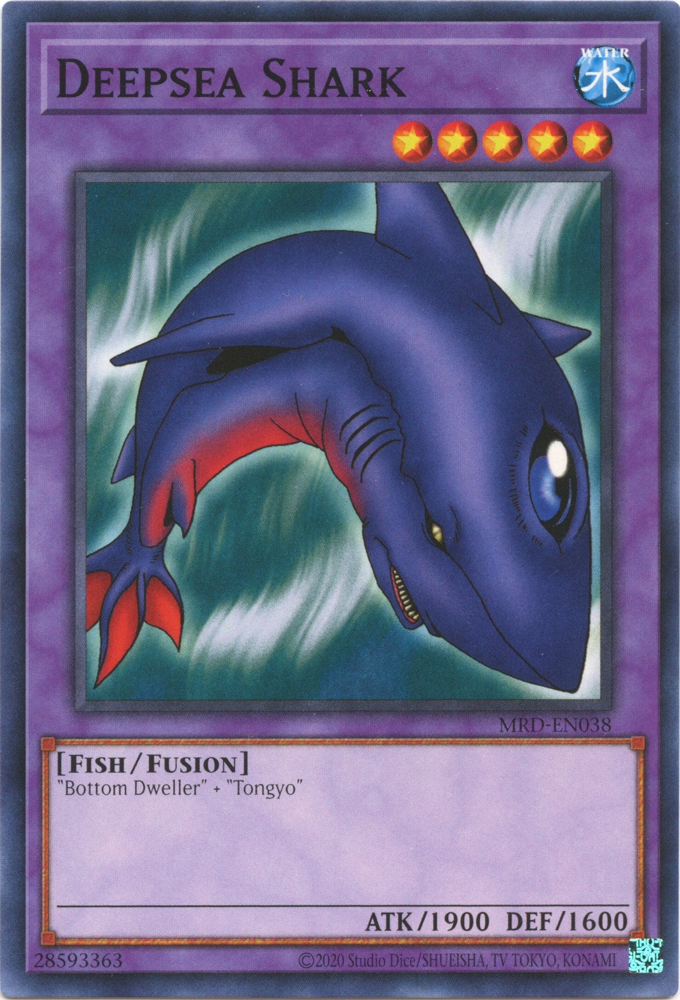 Deepsea Shark (38) (MRD-EN) - YuGiOh Single