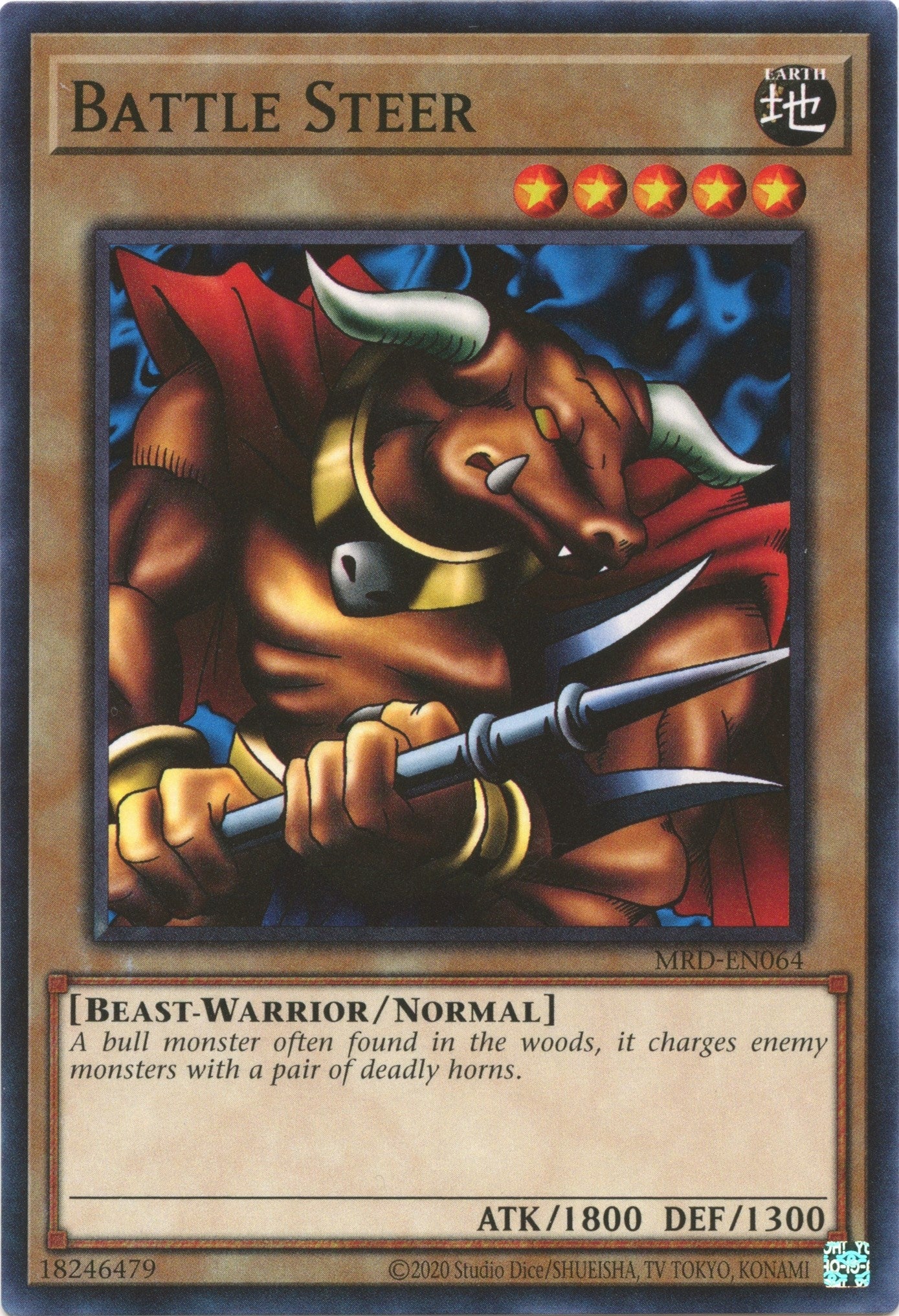 Battle Steer (64) (MRD-EN) - YuGiOh Single
