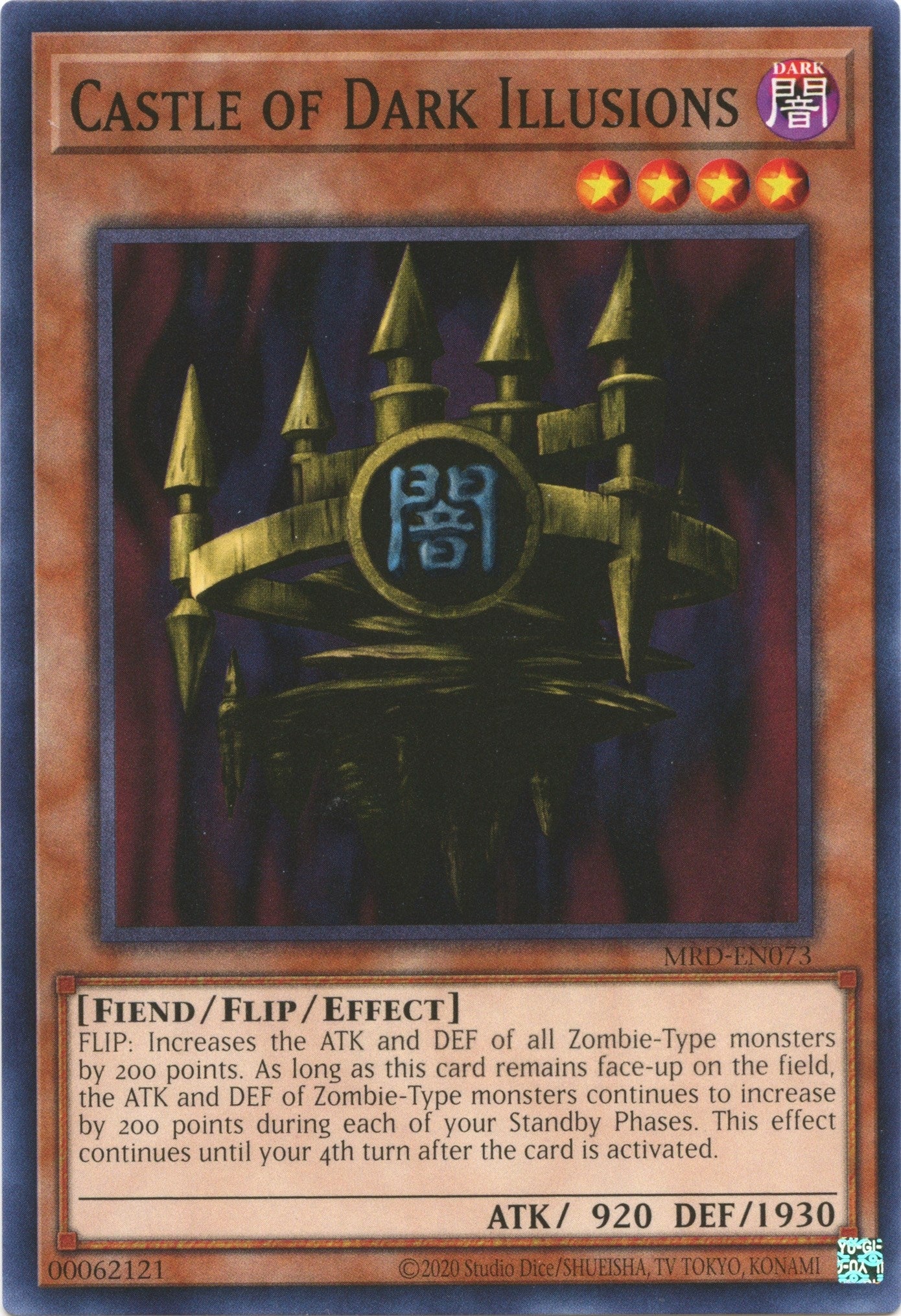Castle of Dark Illusions (73) (MRD-EN) - YuGiOh Single