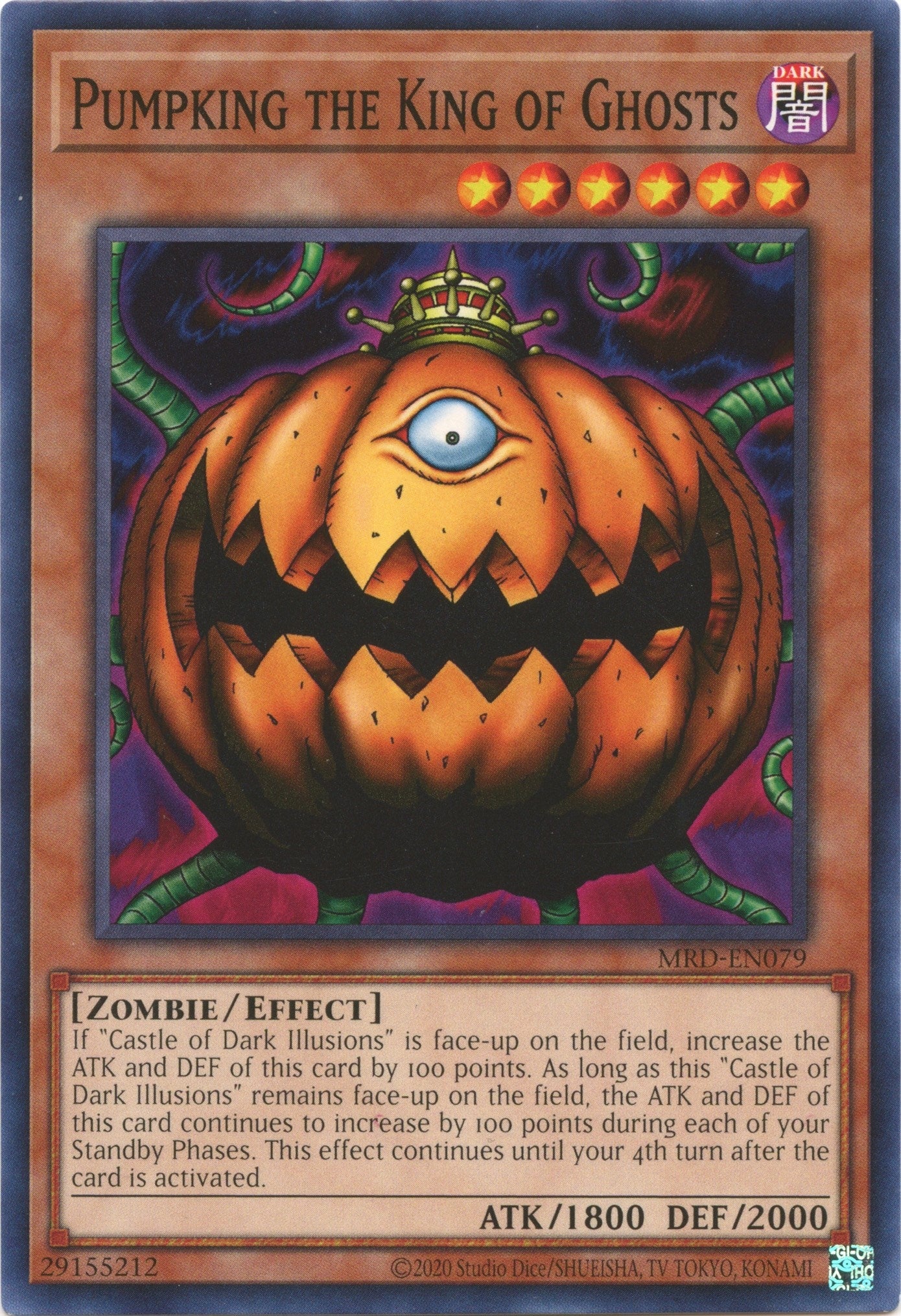 Pumpking the King of Ghosts (79) (MRD-EN) - YuGiOh Single
