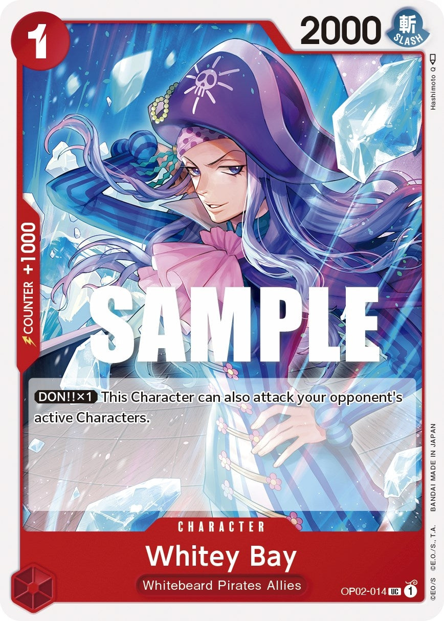 Whitey Bay (2014) (OP02) - One Piece Card Game Single