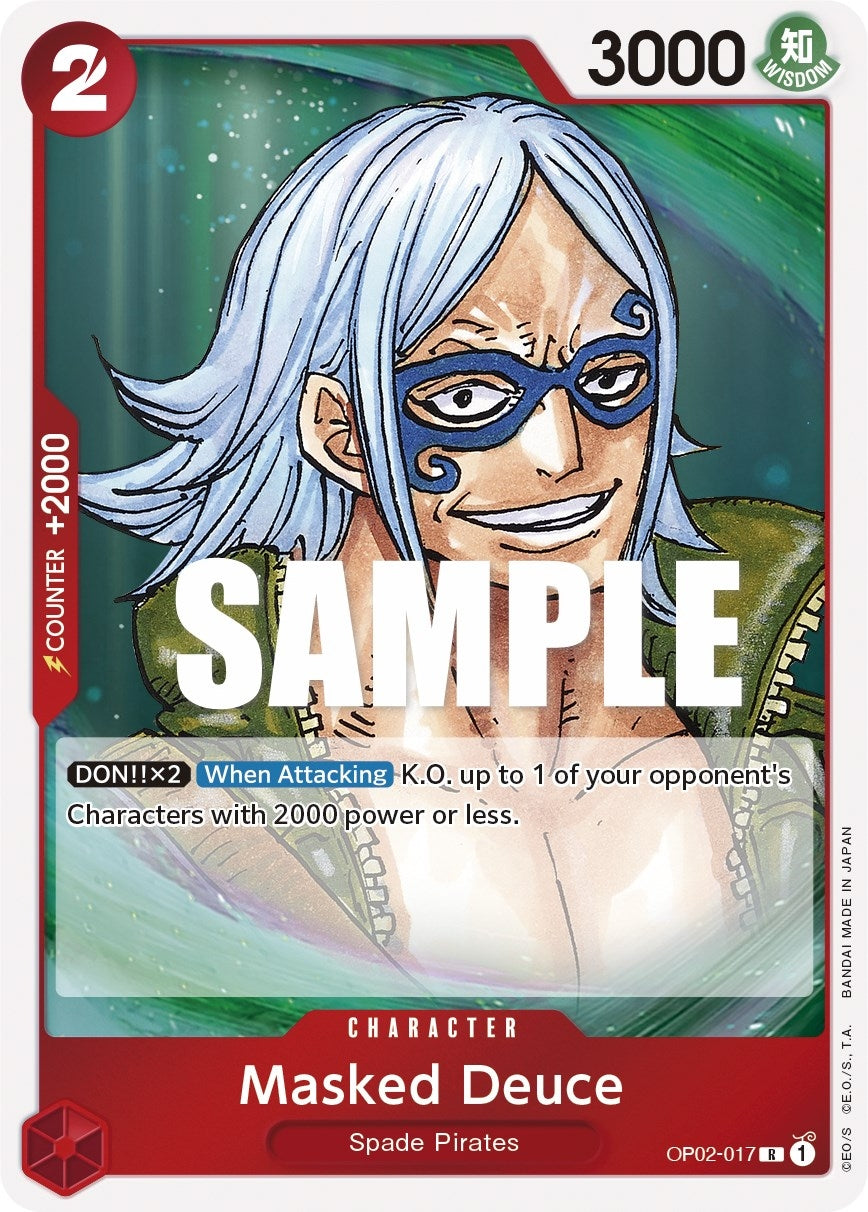 Masked Deuce (2017) (OP02) - One Piece Card Game Single
