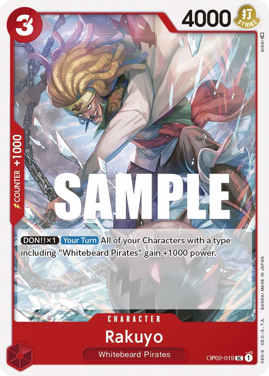 Rakuyo (2019) (OP02) - One Piece Card Game Single