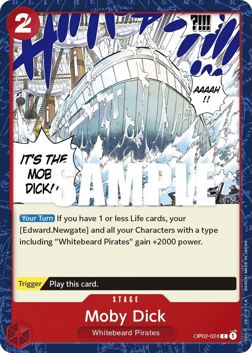 Moby Dick (2024) (OP02) - One Piece Card Game Single