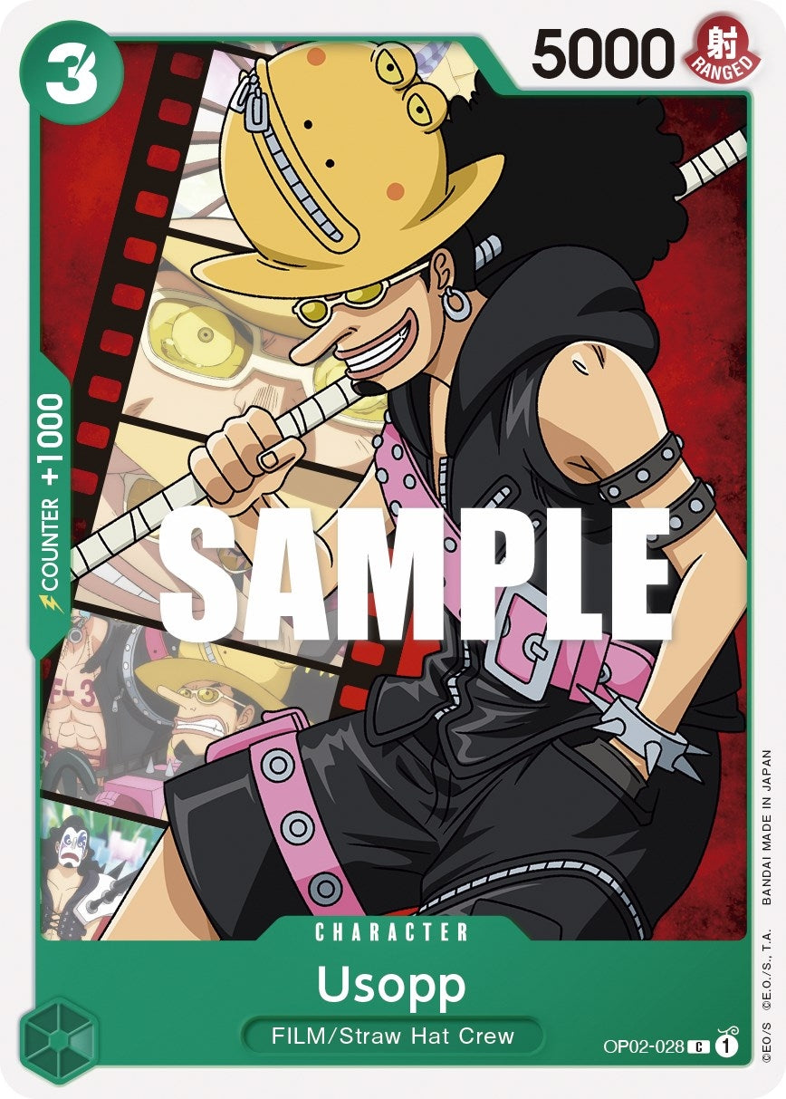 Usopp (2028) (OP02) - One Piece Card Game Single