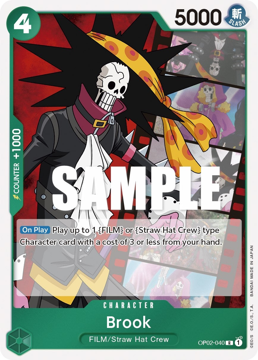 Brook (2040) (OP02) - One Piece Card Game Single