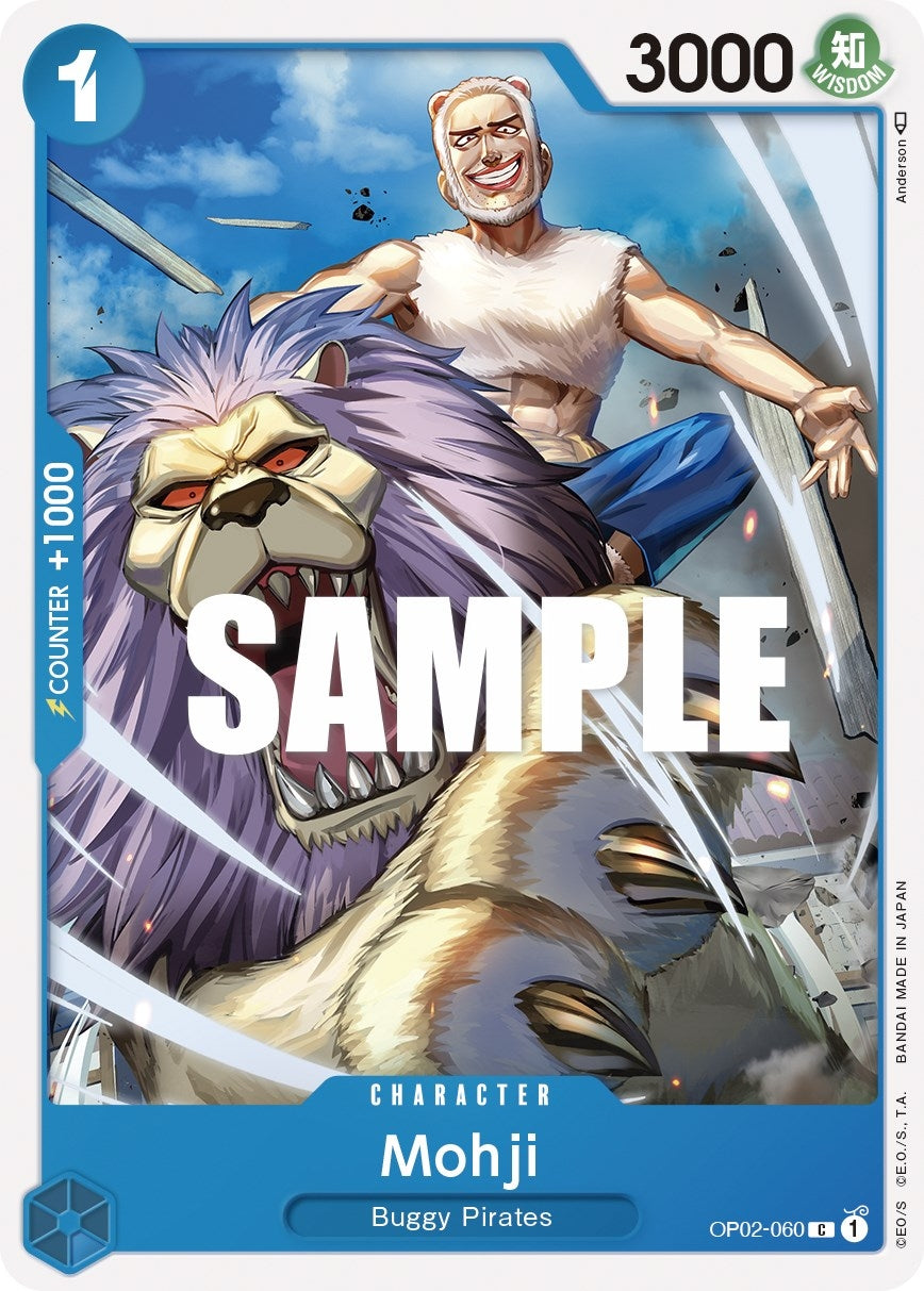 Mohji (2060) (OP02) - One Piece Card Game Single