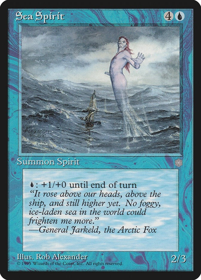 Sea Spirit [ICE] - MTG Single
