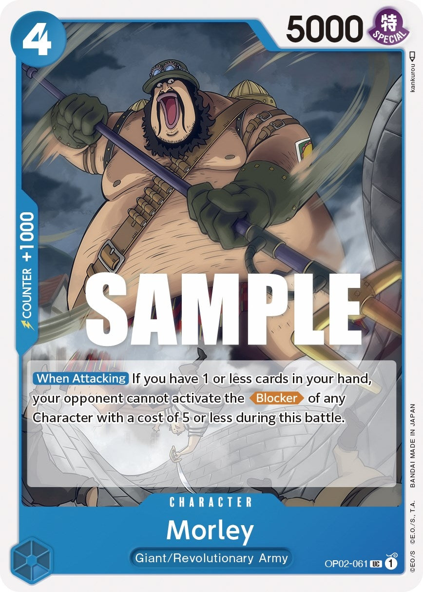 Morley (2061) (OP02) - One Piece Card Game Single