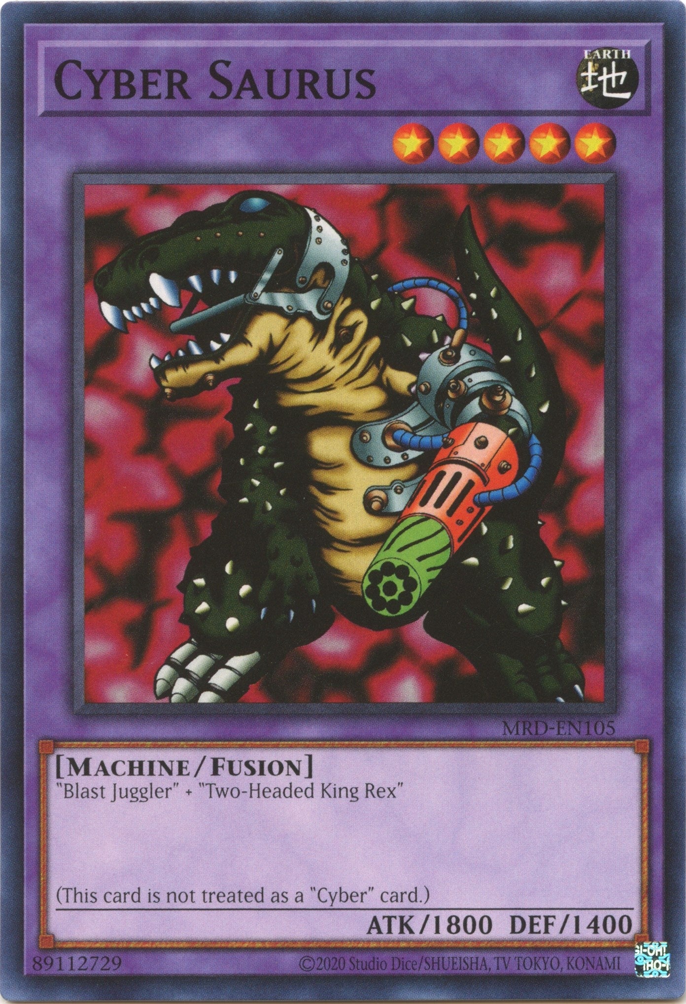 Cyber Saurus (105) (MRD-EN) - YuGiOh Single