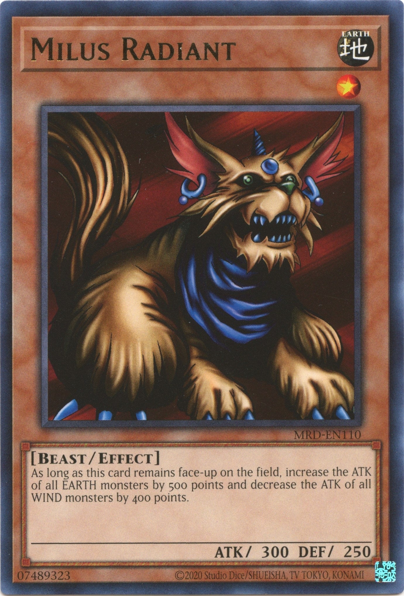 Milus Radiant (110) (MRD-EN) - YuGiOh Single