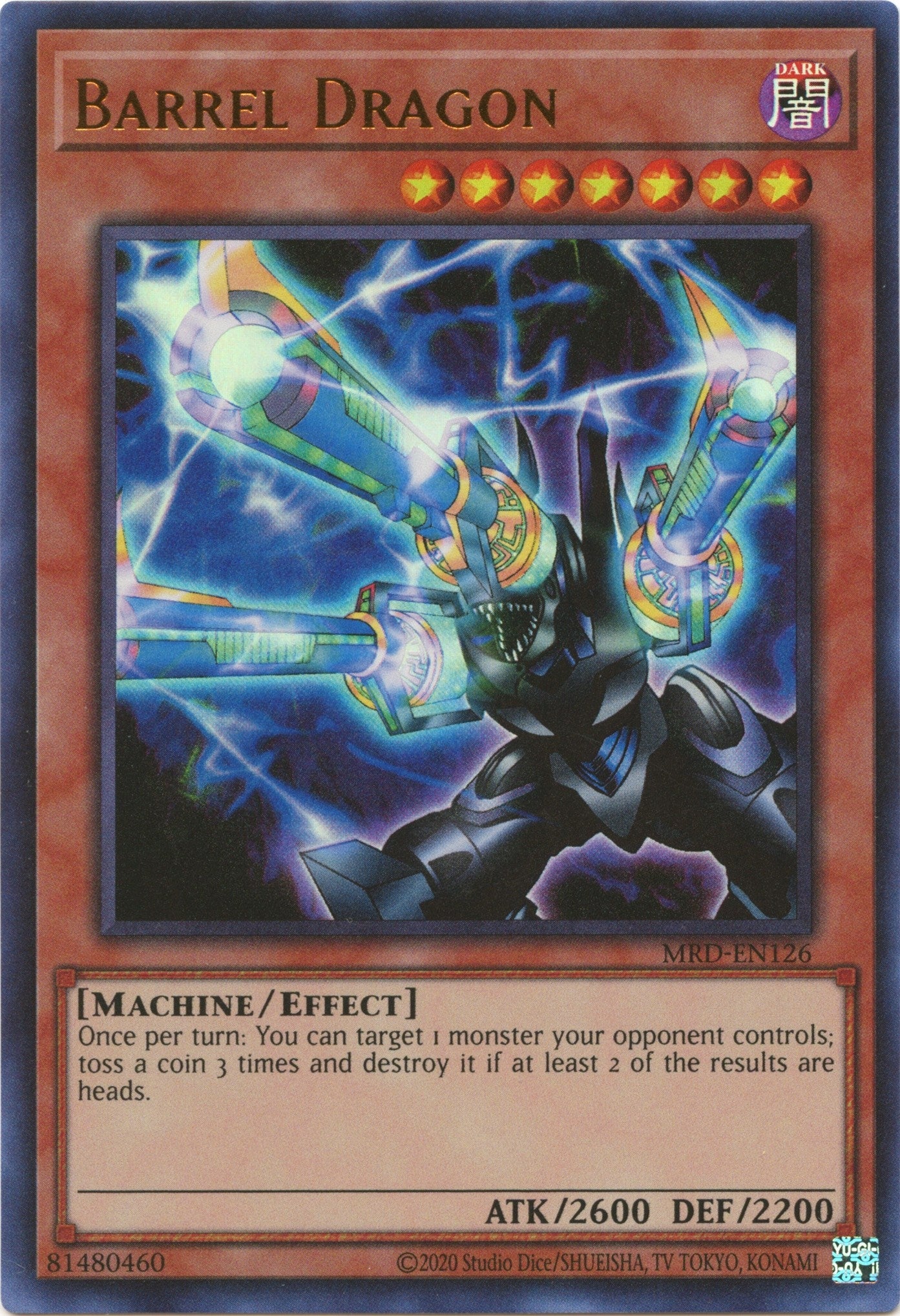 Barrel Dragon (126) (MRD-EN) - YuGiOh Single