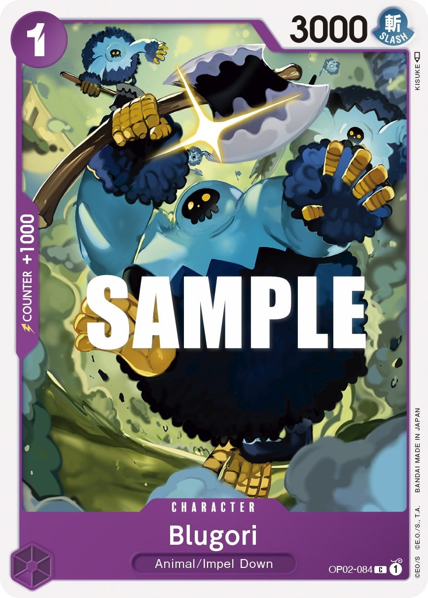 Blugori (2084) (OP02) - One Piece Card Game Single