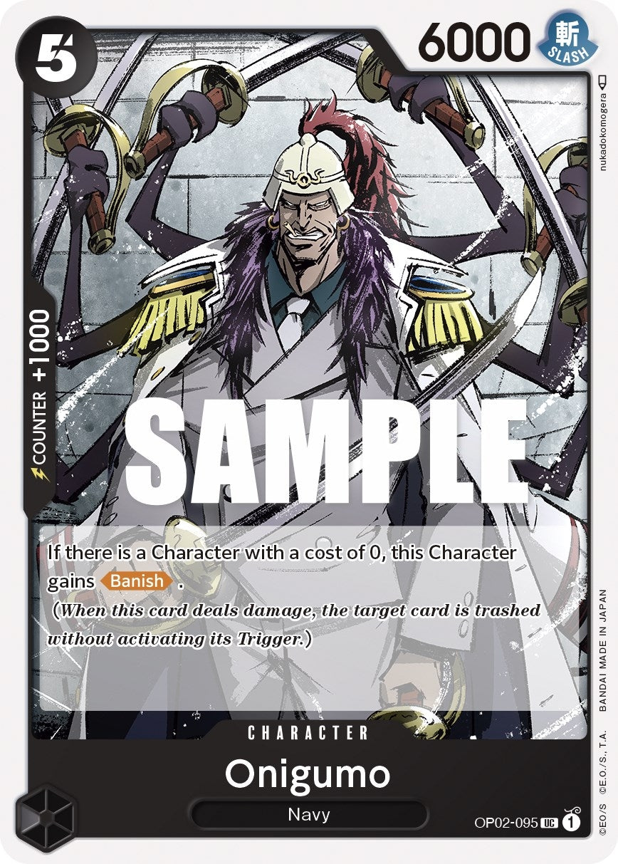 Onigumo (2095) (OP02) - One Piece Card Game Single